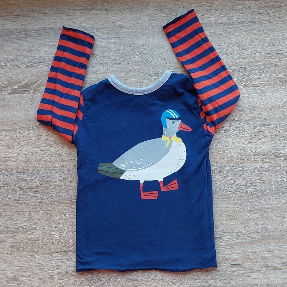 Mini Boden euc reversible pigeon tee 6-7 years - Picture 10 of 16